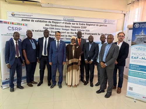 Atelier de validation de l’étude sur la mise en place d’un Cadre Régional de gestion des Sardinelles dans l’espace CSRP