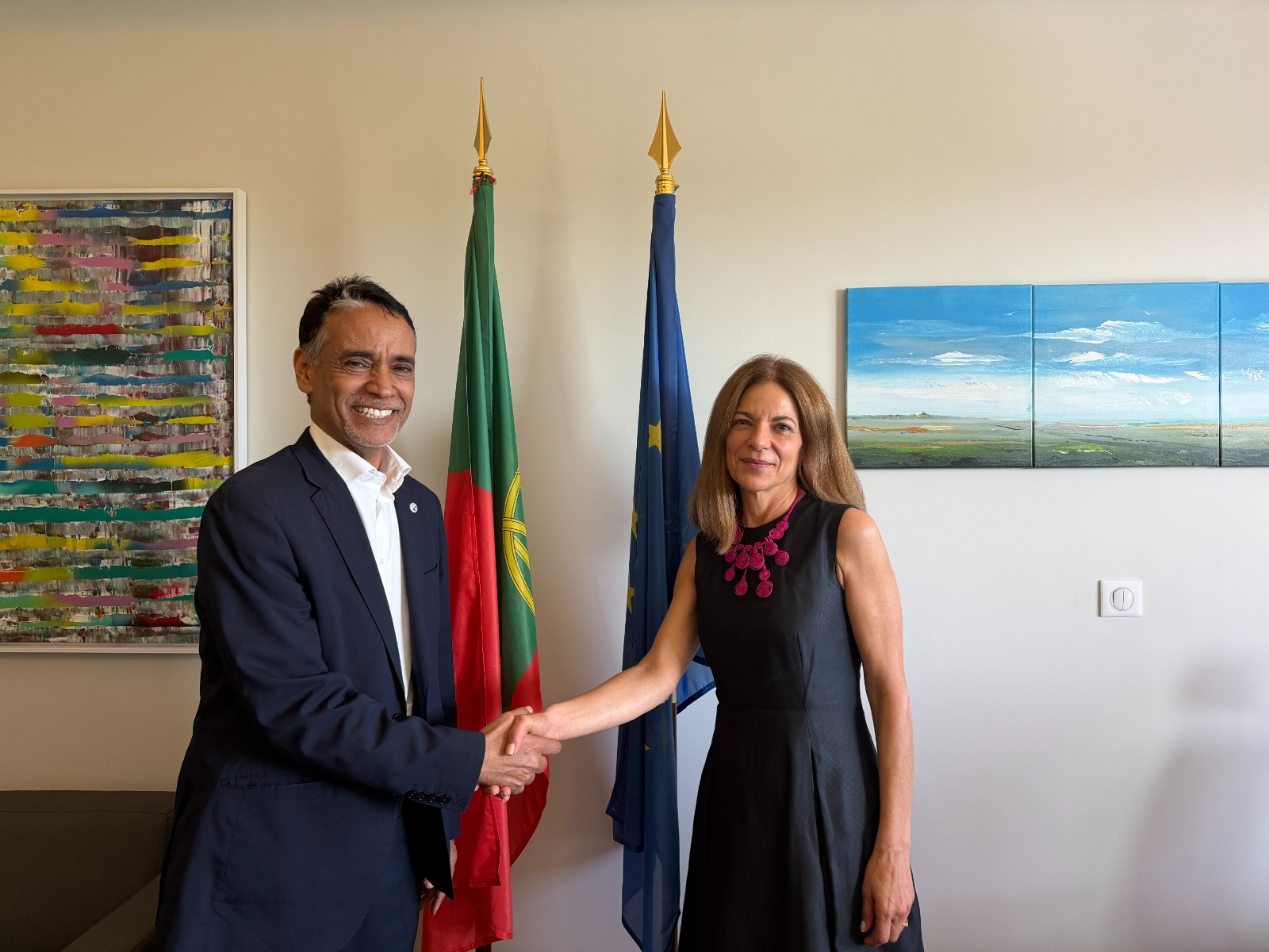 Renforcement des synergies halieutiques: La CSRP reçu par l'Ambassadeur de la République de Portugal